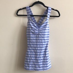 Lululemon purple stripe tank 6